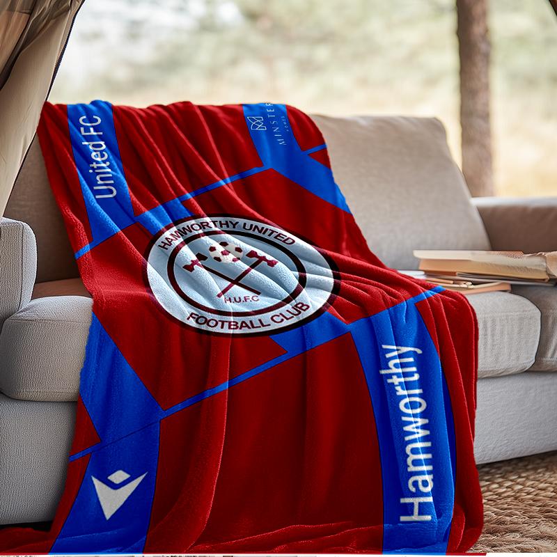 Ham-worthy United Football Club Blanket Lightweight Ideal Bedding Blanket Perfect for Travel, Living Rooms, Offices, Sofas, Fan Christmas gift