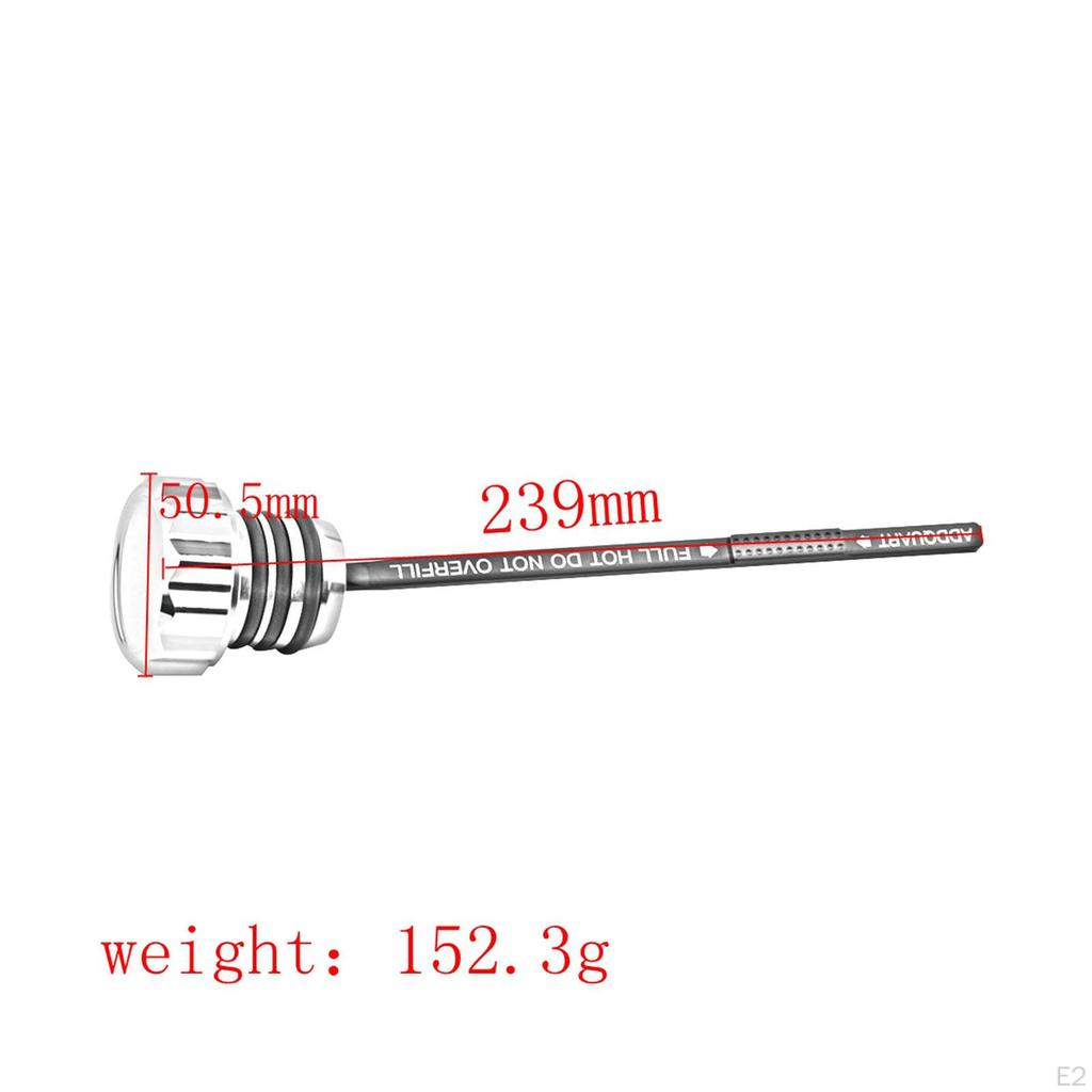 Щуп для измерения уровня моторного масла, простая установка, аксессуары для мотоциклов, замена алюминиевого сплава для FLT Flht