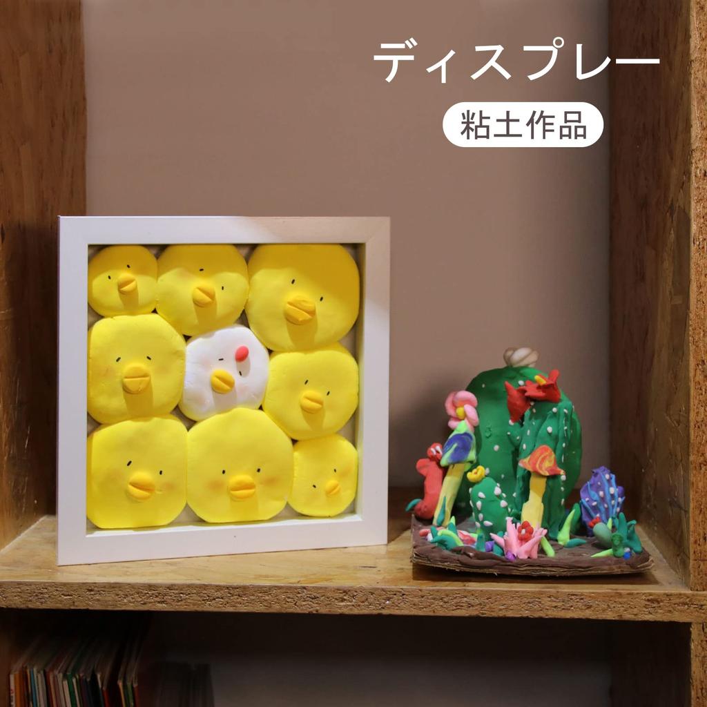 Telarana 3D Рамка-коробка Рамка Настенное крепление Настольная Празднование Квадратный Белый Диаметр 224 x 224 x 45 ММ Внутренний диаметр 192 x 192 x 25 "Внешний ММ"