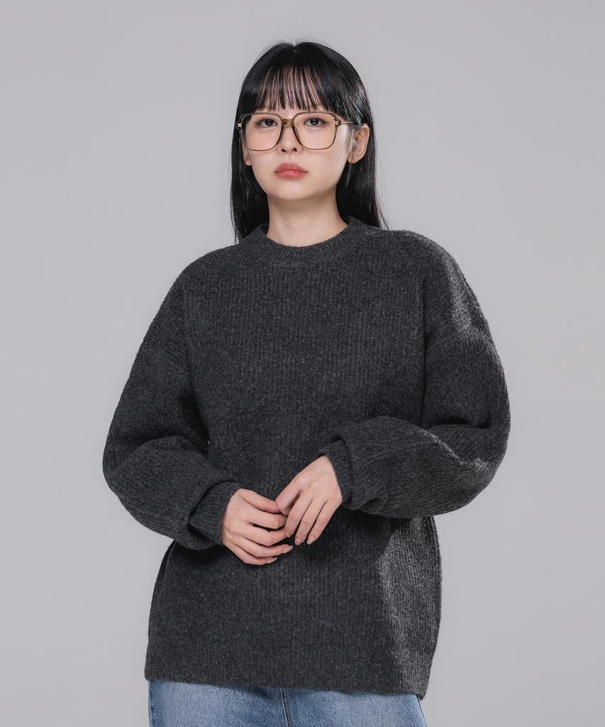 BAKKEN Wool Hazzi Classic Knit Bk8943_Charcoal