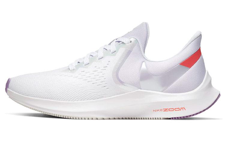 Nike Женские кроссовки Air Zoom Winflo 6 Белый Фиолетовая Звезда CW2638-181