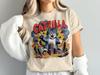 Comfort Colors Catzilla T-Shirt, Cat Lover Gift, Funny Cat Shirt, Catzilla Graphic Tee, Kaiju Cat T-Shirt, Unique Cat Art, Cat Gift