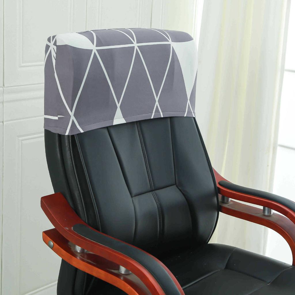 Эластичный чехол для подушки на кресло Boss Chair, чехол для офисного кресла, чехол для подушки на вращающееся кресло, подушка на компьютерное кресло, пылезащитный чехол для головы