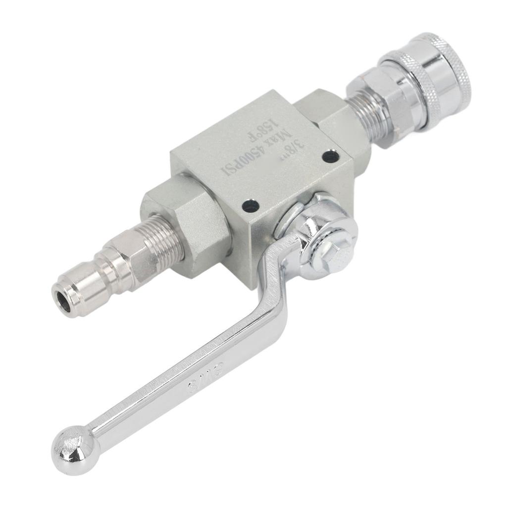 Комплект шарового крана для мойки высокого давления 38 Наружный штекер Внутренняя быстроразъемная муфта Запорный 4500PSI