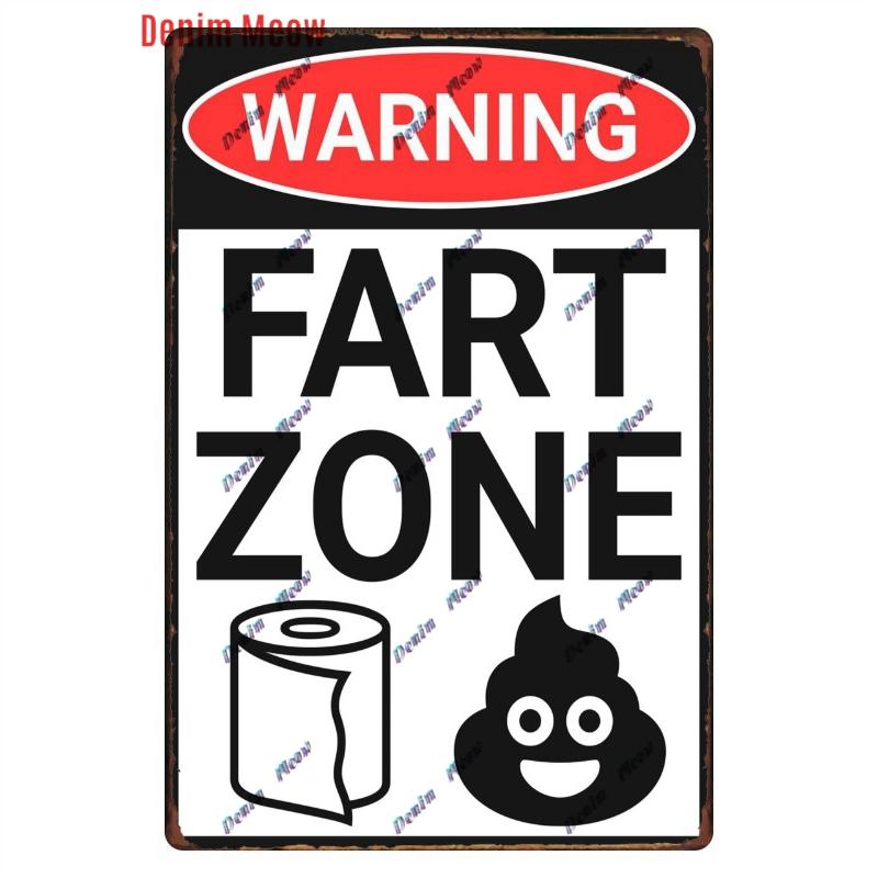 Смешная персонализированная туалетная комната, металлические жестяные таблички, винтажная табличка для туалета, настенное искусство в туалете, декор ванной комнаты, таблички для туалета, WY156