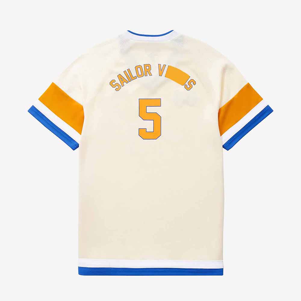 Sailor Number 5 Design Graphic Football Tee Moon Fashion Short Sleeve Jersey V-neck Men Women Unisex Clothing Print Merch Casual