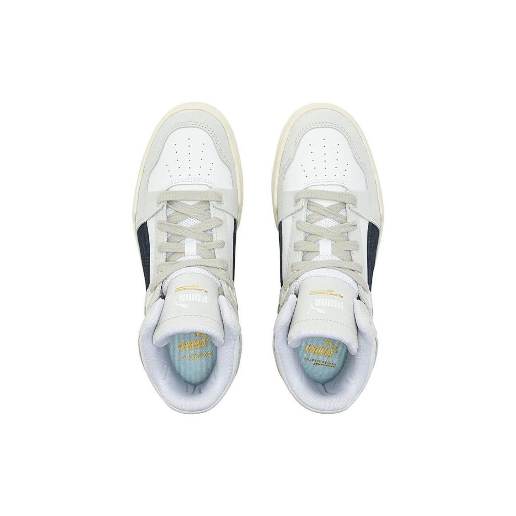 Puma Slipstream Invdr Mid Lux Удобные Повседневные Высокие Кроссовки Унисекс Кроссовки Молочно-белый Серый 388641-02