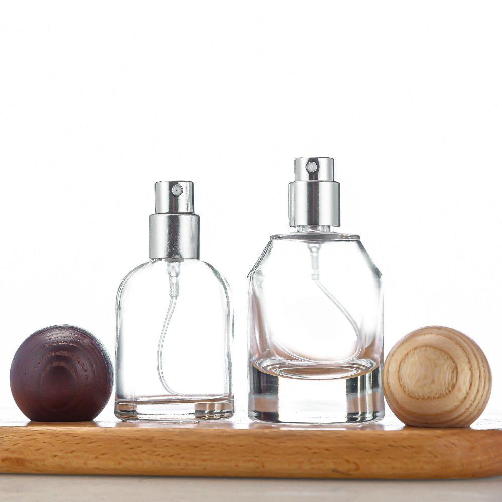 Glass Atomizer Travel Empty Portable Sample Vial Cosmetic Container Spray Bottle Liquid Sprayer Press Bottl