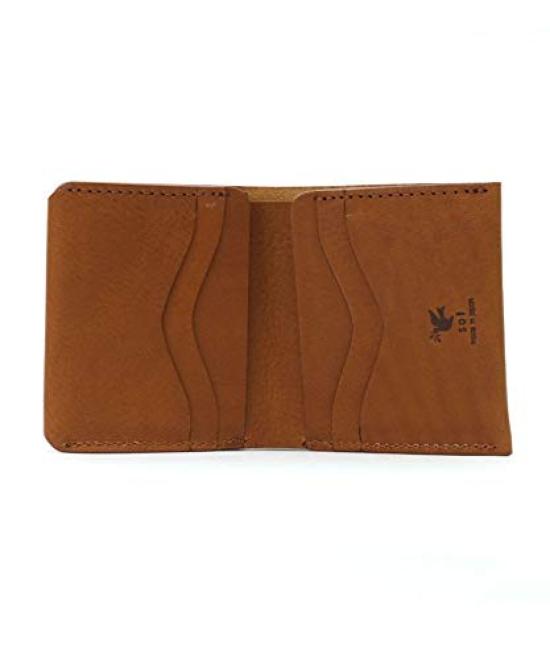 Minerva Box Leather Mini Wallet Compact Wallet Black [SOT] So-w-0181