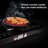 Двойная индукционная плита Индукционная плита + Электрическая керамическая плита Две электрические конфорки Двухголовочная плита 2200 Вт 220 В-50 Гц