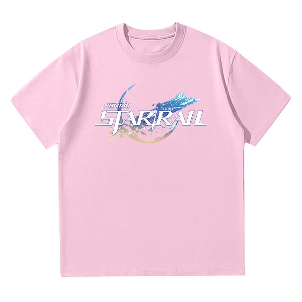 Honkai Star Rail Hot Game Print T-shirt Fashion Anime Cotton Tees Men Women Short Sleeve Tshirt Harajuku Y2k Comfortable Clothes