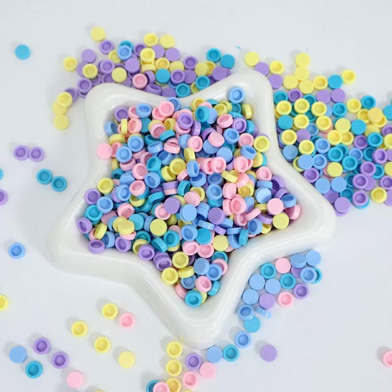 8mm Round Building Block Filler Particles 10/100g Food Grade Safe for DIY Squeeze Toys Baby Sensory Crafts