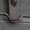 4pcs Sliding Design Brick Hanger Clip Metal Construction Brick Wall Hanger  Outdoor Use