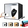 40 см Складная портативная кольцевая лампа USB Фотоосвещение Студийная палатка-бокс для съемки с 6 цветными ПВХ-фонами, Размер: 40см х 40см х 40см