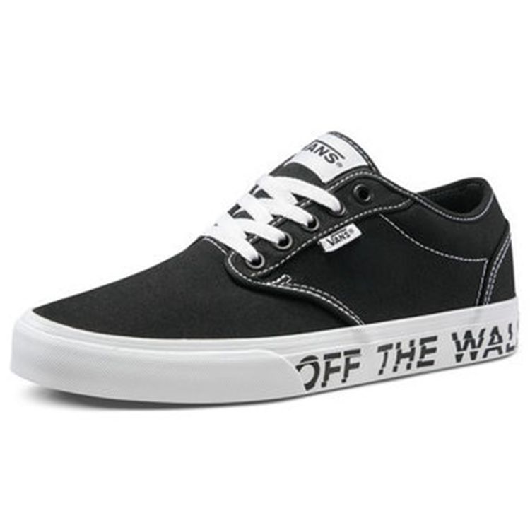 Vans Кроссовки Atwood с принтом лисы - Черно-белые, унисекс, True-White VN00015GR0M