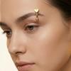 Star Curved Eyebrow Sticks Stainless Steel Punk Body Jewelry  All-gender