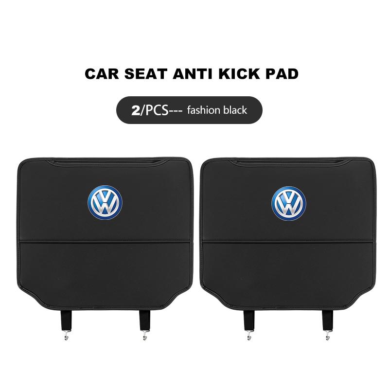 OPQ1 Car Seat Back Protector Anti Pad Anti kick pad Accessorie For Volkswagen VW Passat Golf 4 5 6 Tiguan Polo Scirocco Jetta CC