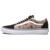 Old Skool Glen Canvas Низкие кеды для скейтбординга с принтом Женские кроссовки Черный Белый Красный VN0A4U3B2NV