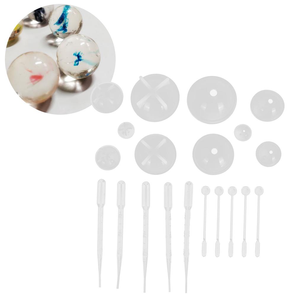 Silicone DIY Craft Molds Jewelry Making Silicone Mold Stirring Rod Dropper Tools