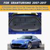Индивидуальный коврик в багажник автомобиля Для спортивного купе Maserati GranTurismo 2007-2017 Защитный коврик из прочной кожи, грязеотталкивающий