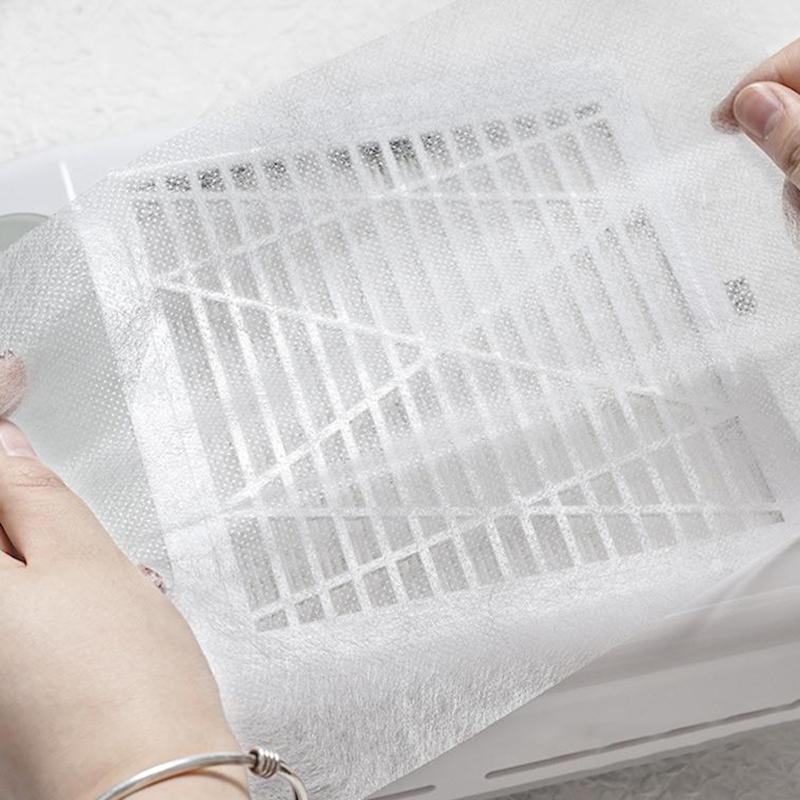 100 шт. Фильтровальная бумага для пылесоса для ногтей, пылезащитная, сменная фильтровальная бумага для пылесоса для ногтей, аксессуар для маникюрной машины