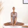 Yoga Lady Home & Office Decor Resin Fantasy Showpiece
