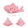 Silicone Fish Cat Chew Toy Teeth Cleaning Dental Care Toy Catnip Refillable Kitten Teething Interactive Toy