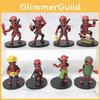 Model Character Deadpool Toys Cute Cartoon Living Room Tabletop Dolls Decor