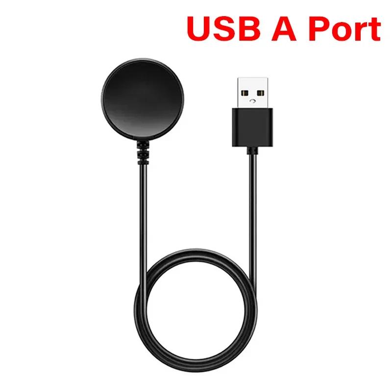 Портативный USB-кабель для быстрой зарядки, док-станция, магнитное беспроводное зарядное устройство для часов Samsung Galaxy Watch 8/7/6/5pro/5/4/3 Active 2