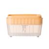 Диспенсер для мыла Пресс-форма Дозатор моющего средства Автоматическая коробка для подачи жидкости Кухонная губка для мытья посуды Щетка для мыла