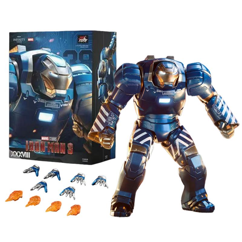 ZD Toys Фигурка Железного Человека Марк 35 Красная Креветка Железный Человек MK 24 MK 22 MK 47 Тони Старк Фигурка Железного Человека Экшн Коллекционная Игрушка Подарок