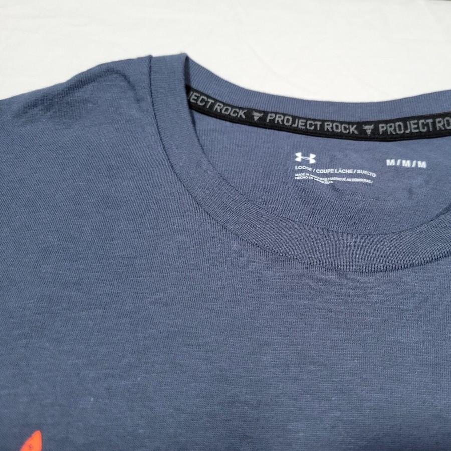 Under Armour Rock Мужская тренировочная серия Свободная быстросохнущая футболка с коротким рукавом и круглым вырезом Мужской топ 1361733-044