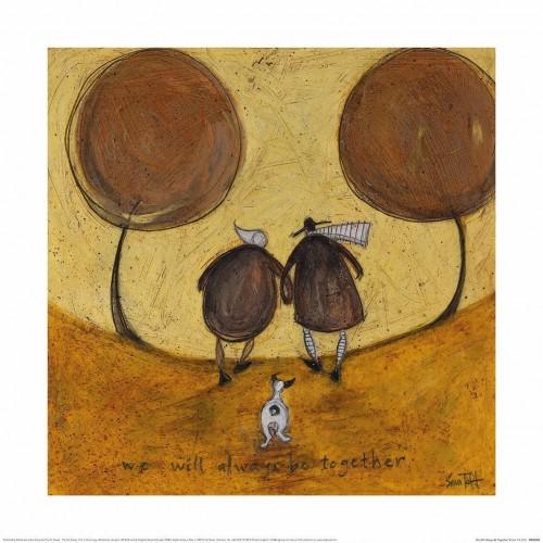 Sam Toft Плакат «Мы всегда будем вместе»