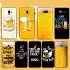 Beer Vodka Phone Case For Samsung Galaxy A S Note 10 7 8 9 20 30 31 40 50 51 70 71 21 S Ultra Plus Anti-fall Coque Shell