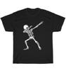 Dabbing Skeleton Dab Dance Dancing Halloween T-Shirt Unisex Funny Tee Gift NEW