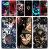 Чехол с аниме «Черный клевер» для Xiaomi Poco X3 F3 Gt M3 Nfc F1 M3 M4 Pro 5g F3 Gt, чехол для Mi 11t 10t Pro 9t 11 Note 10 Lite Civi