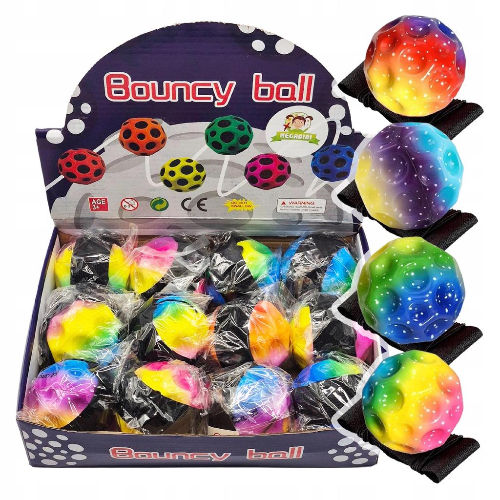 12 x GALAXY BALL on rubber band GALAXY BALL METEOR space BALL