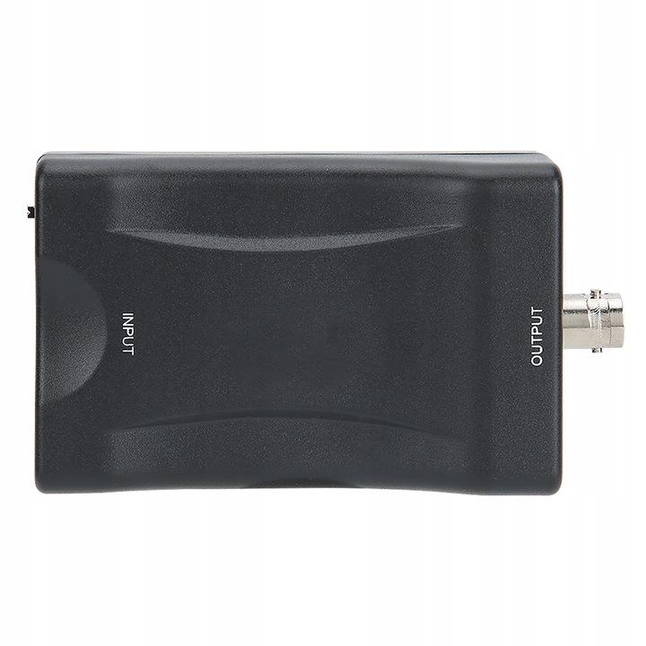 Czarny Konwerter Hdmi Na Bnc Nt Z Systemem Wideo