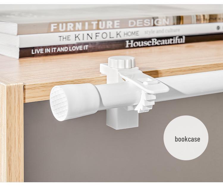 Регулируемый карниз без сверления и зажимы для полотенец