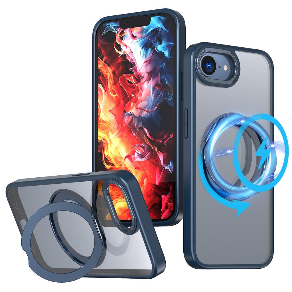 ТМ для IPhone 16E Чехол Магнитный Вращающийся Кронштейн Magsafe для Apple 16PRO Защитная Крышка