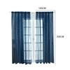 Translucent Tulle Curtains Elegant Window Curtains Silver Stars Sheer Curtains  Home Decoration