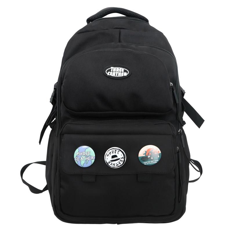 Men's Backpack Student's Lightweight Schoolbag Women's Large Capacity Backpack