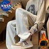 NASA MARVEL Men's Fleece-Lined Casual Straight-Leg Pants
