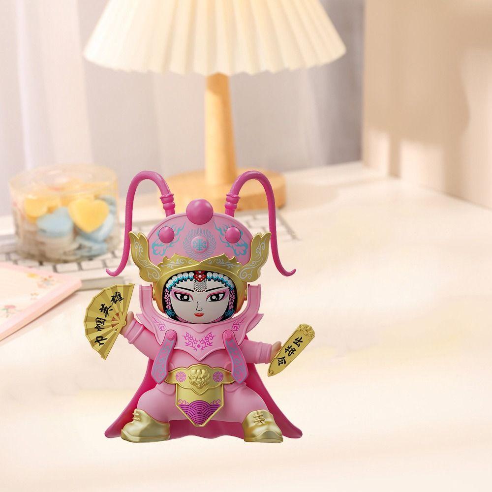 ПВХ Сычуаньская кукла с меняющимся лицом Фигурка с меняющимся лицом сычуаньской оперы Дом Школа Путешествия