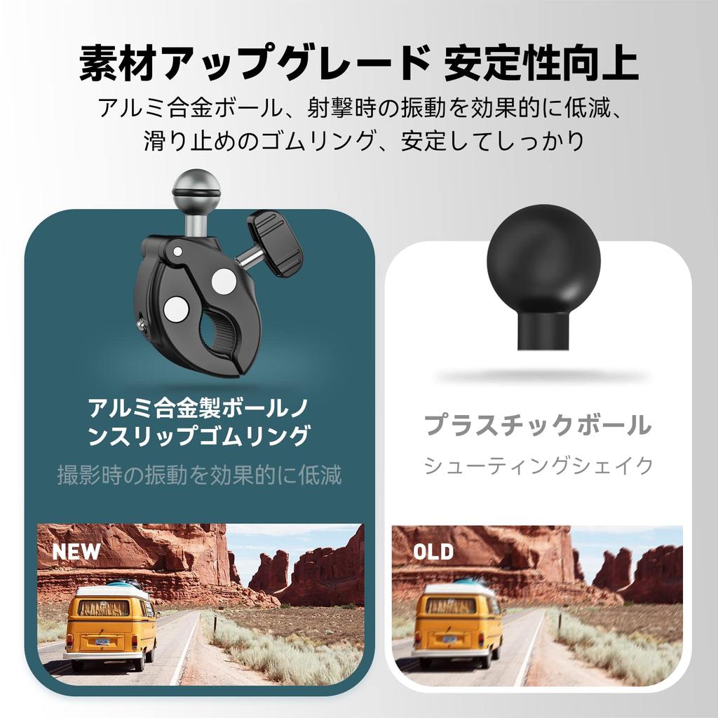 TELESIN GoPro совместимое крепление-зажим из алюминиевого сплава поворотный рычаг Magic Arm зажим-краб зажим для труб Super Clamp Max Hero 13 12 11 10 9 Insta360 DJI Action 5