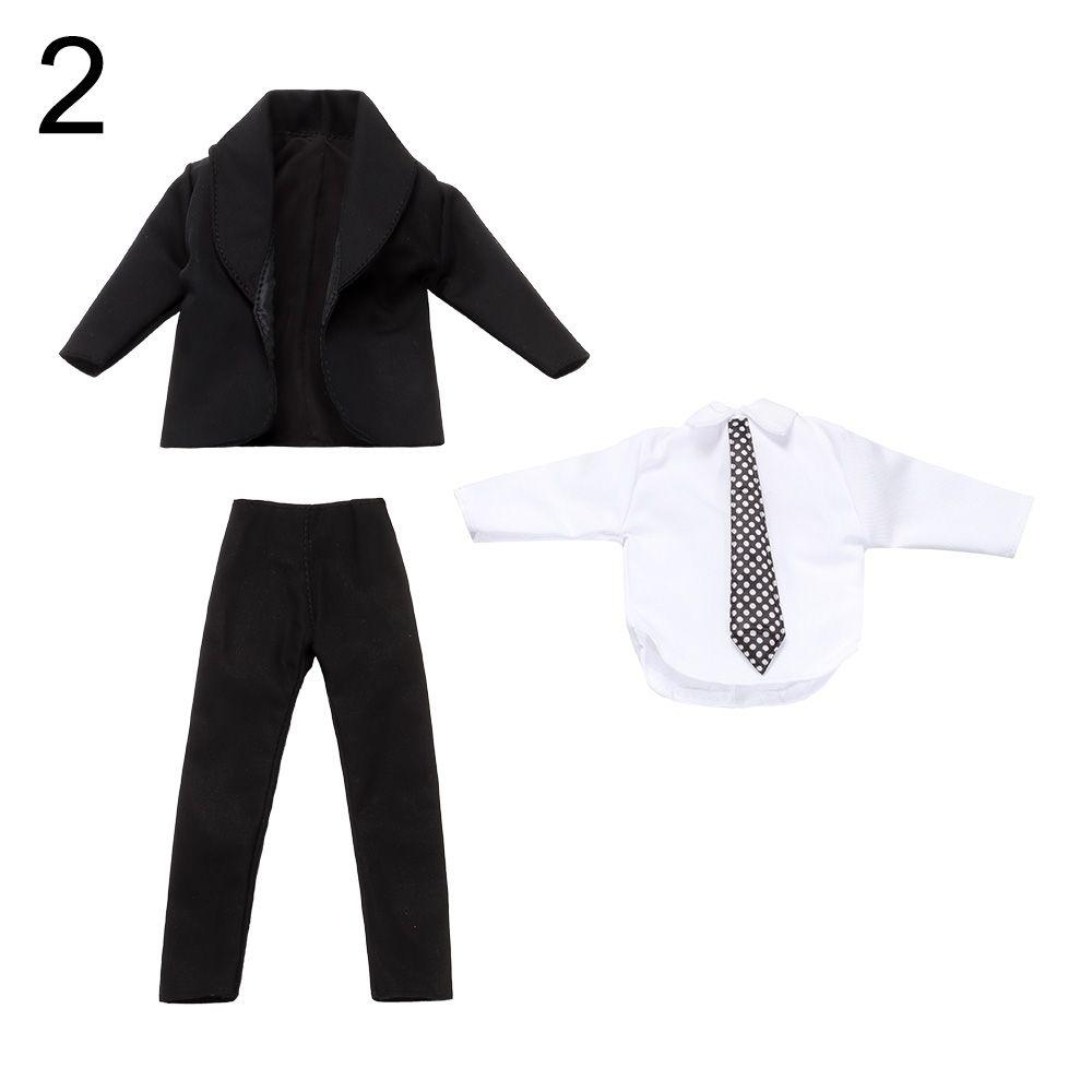 Accessories Suit Clothes Wedding Party Suit 1/6 Doll Clothes Daily Wear Male Doll Shirt Casual Suit
