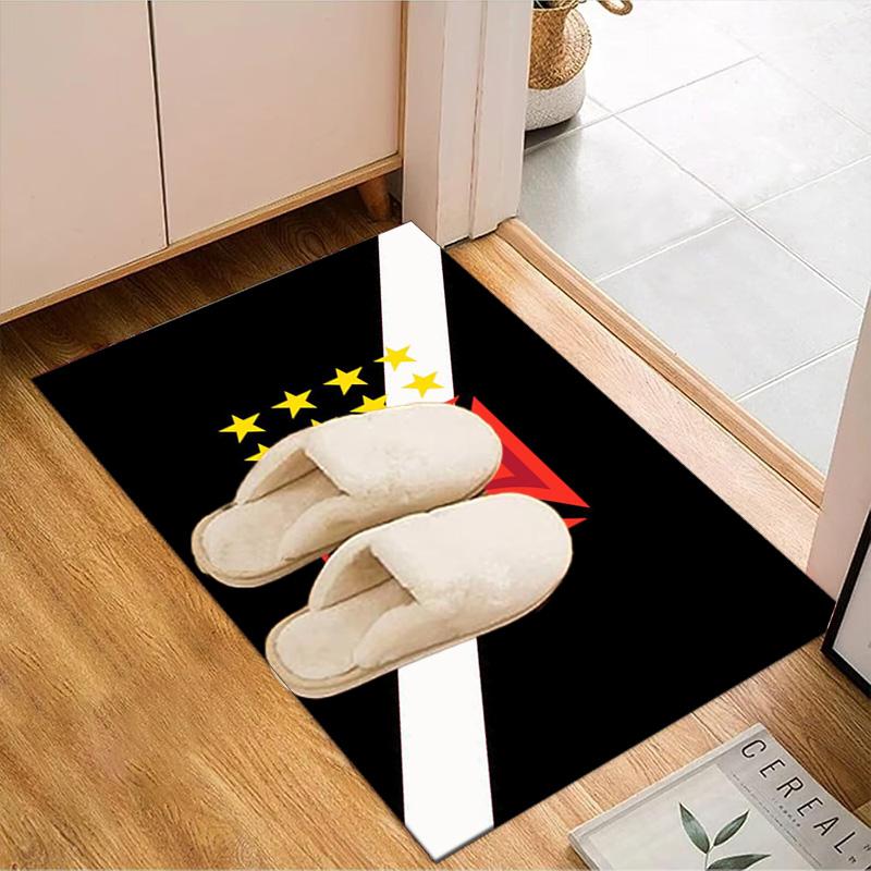 Vasco Football Club Printed Office Carpet Chair Cushion Entryway Rug, Rugs for Living Room, Bedroom Christmas gifts