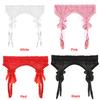 Women Lace Thigh-Highs Stockings Suspenders Garter Belt Suspender Set Lingerie