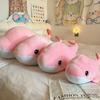 Soft Whale Pillow Plush Toy Doll Big Whale Doll Home Pillow Girl Soothing Ragdoll