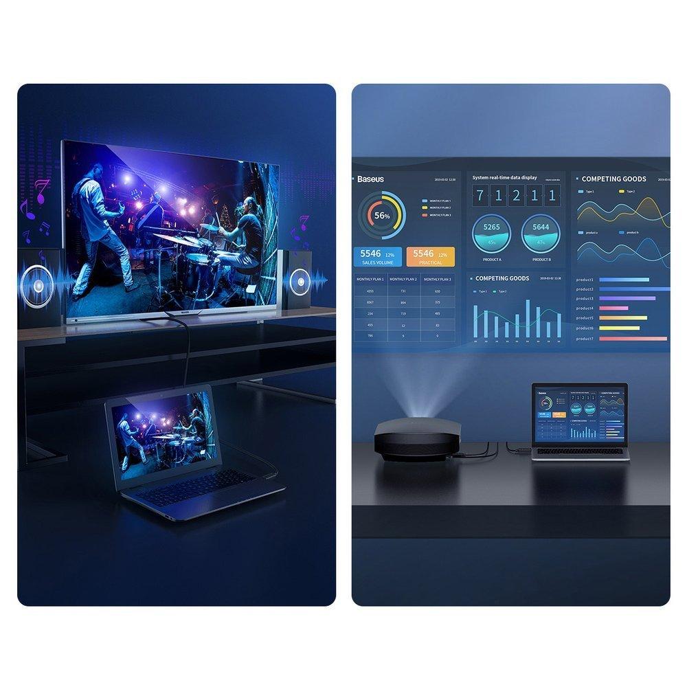 HDMI 2.0 4K 60 Hz 3D HDR 18 Gbps 2 m black cable
